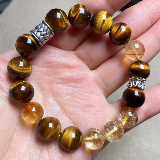 Colección de pulseras para parejas Qiyi – modelo «Gato sin rostro» y ojo de gato blanco, elaboradas con auténtica obsidiana plata; accesorio new-chic para mejores amigas y enamorados.