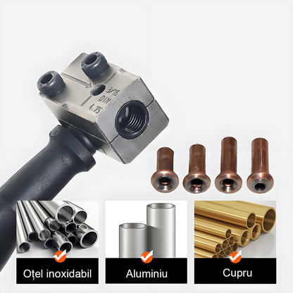 Instrument de dilatare / calibrare pentru tuburi: frână, ulei, AC – cap „ciupercă”