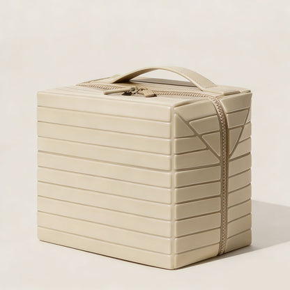 Nuevo neceser de viaje – Gran capacidad, con compartimentos para organizar productos de higiene, cosméticos y cuidados de la piel de forma práctica y ordenada. Ideal para llevar de viaje o para uso diario.