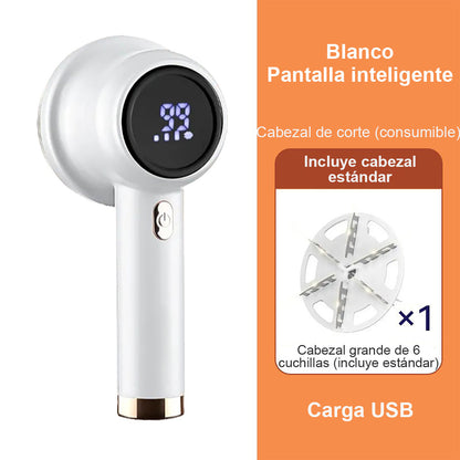 Afeitador de bolitas de tela eléctrico, removedor de pelusas USB recargable, máquina doméstica para quitar bolitas de suéteres y eliminar pelusa.
