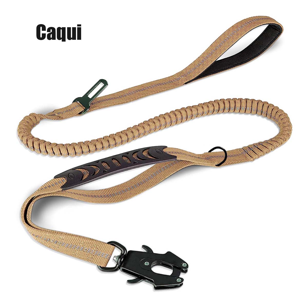 Vodítko pro střední a velké psy do auta, proti vytržení, odolné proti nárazům, s plynulým vysouváním a tlumením, pohodlné pro psa.
